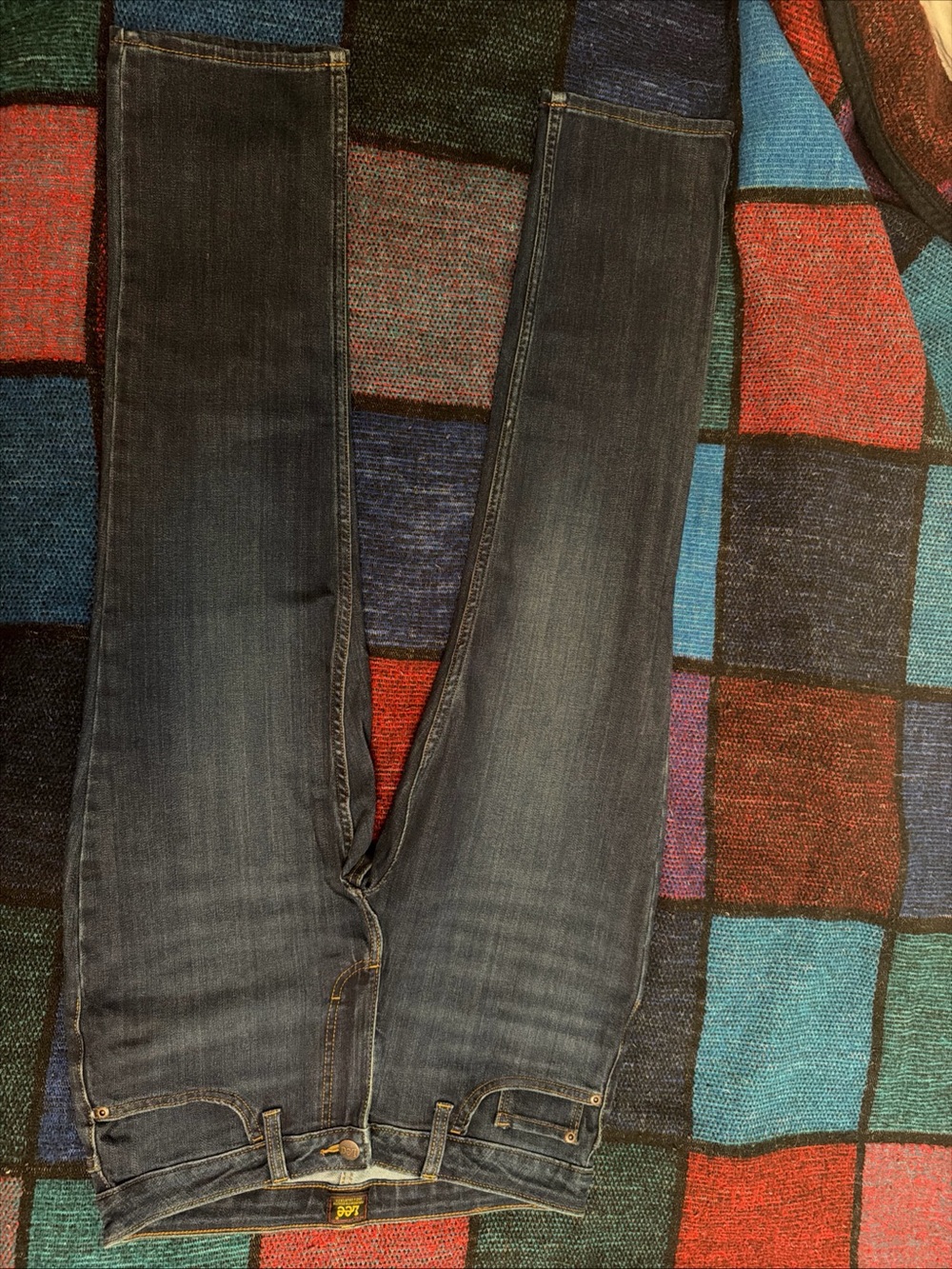 Lee Women's Straight Leg Jeans - Faded Indigo Wash
